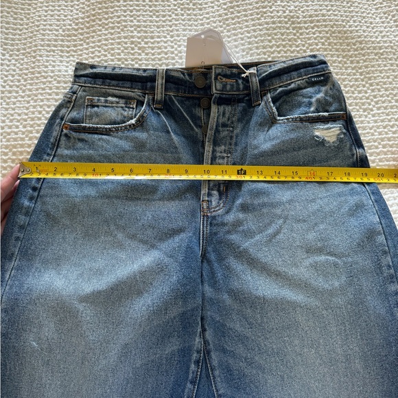 NWT Fringed Pineapple High Rise Dad Jeans!! - Picture 12 of 12